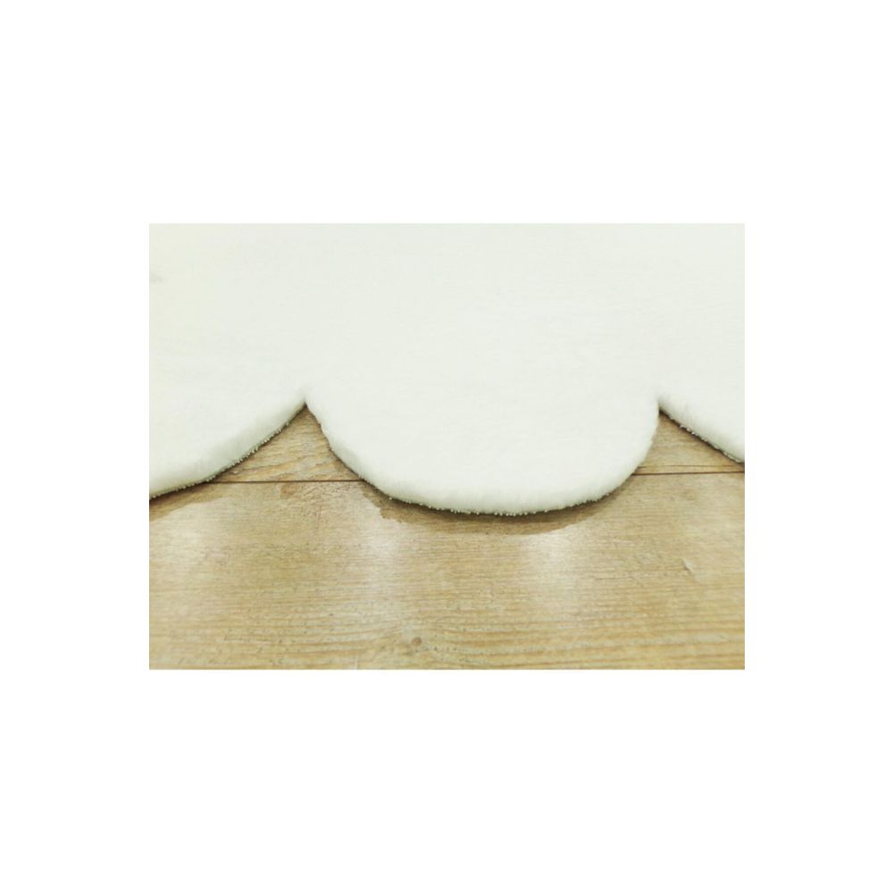 Tepih za hodnik Laser Plush – bijeli (80 x 150 cm) slika 2