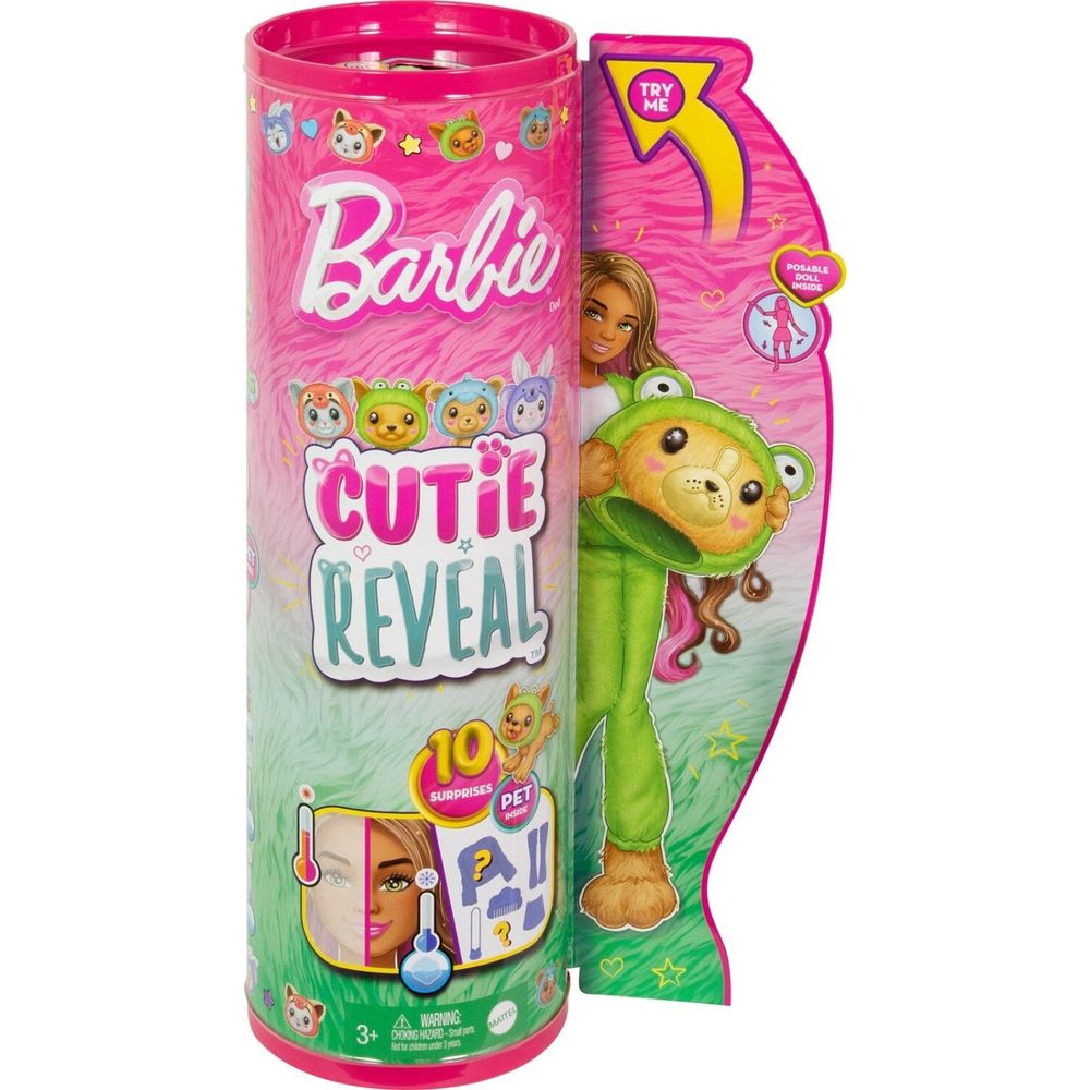 Barbie Lutka Cutie Reveal - Psić u žabi slika 2