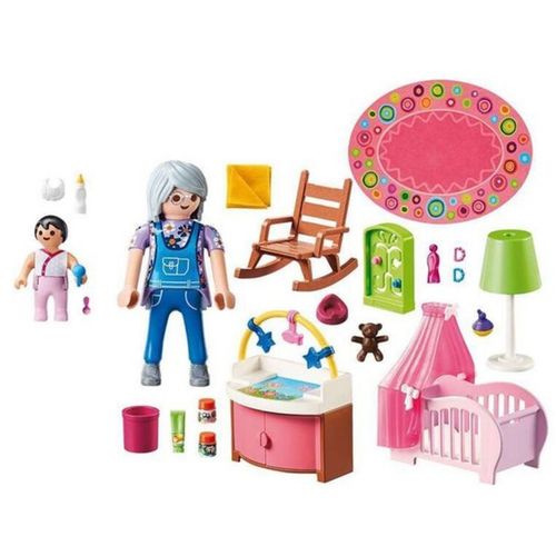 Playset Dollhouse Baby's Room Playmobil 70210 - Nursery (43 pcs) slika 2