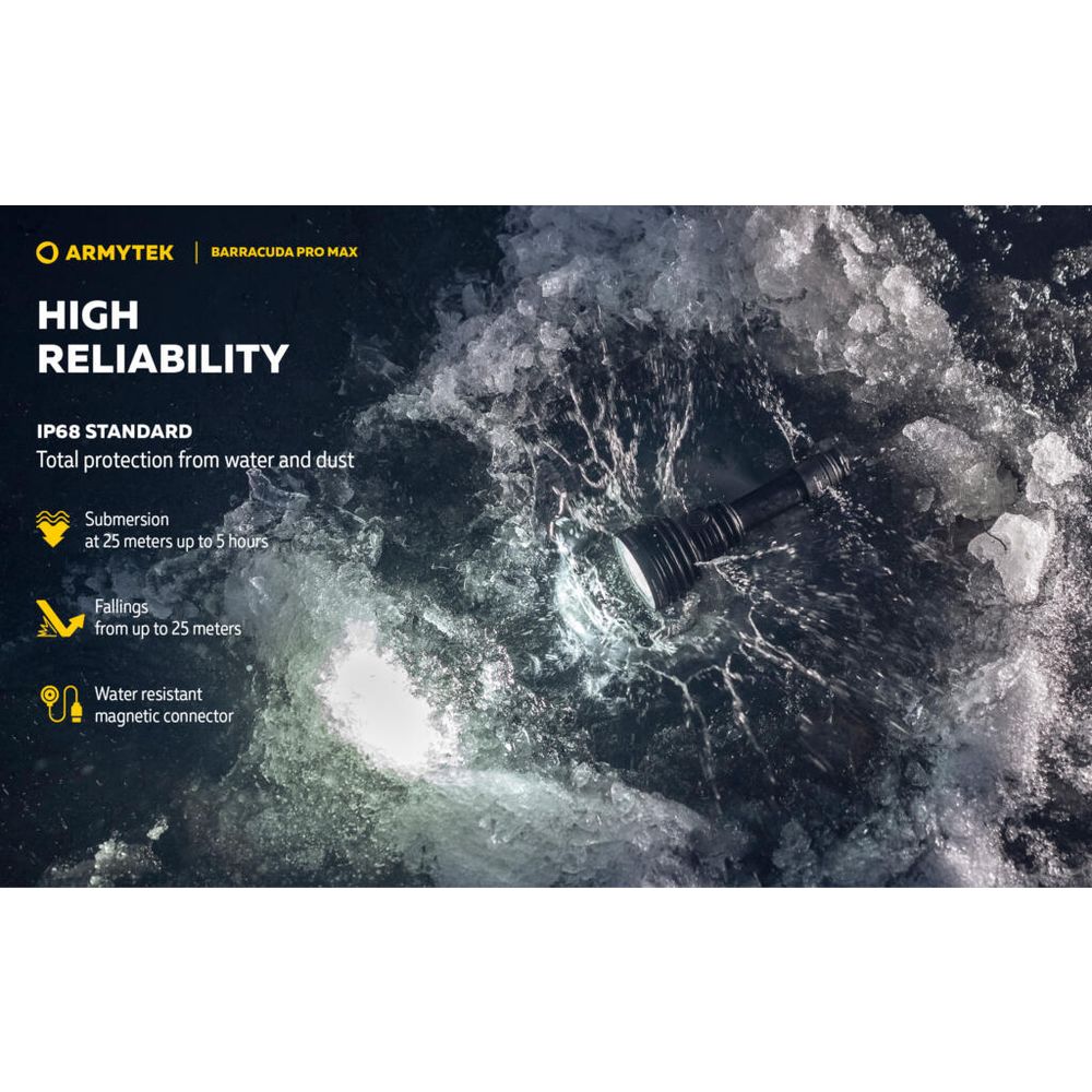 Armytek Baterijska lampa Barracuda Pro Max slika 25