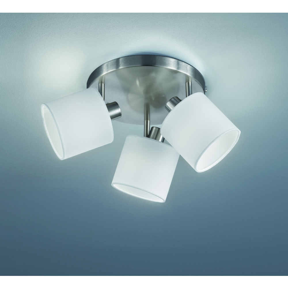Trio Lighting spot lampa Tommy 3 – bijelo-mat, 3× E14, 230 V slika 3