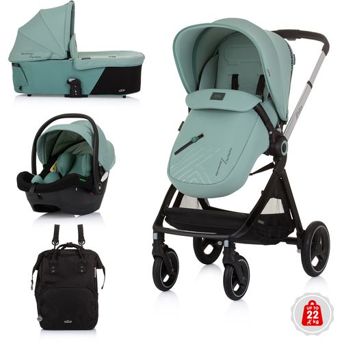 Chipolino kolica Elite Pastel Green slika 2