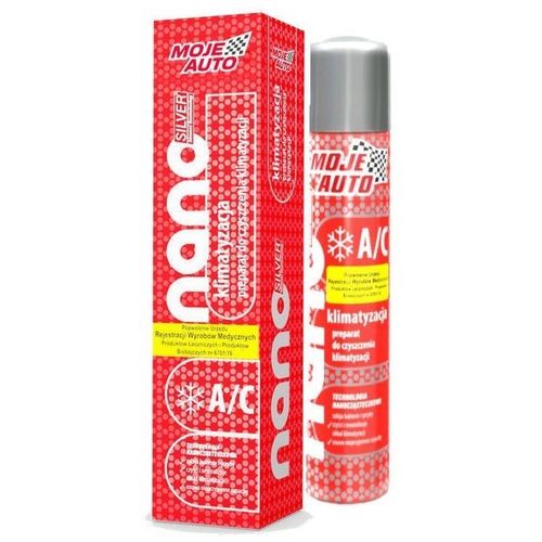 MOJE AUTO Sprej za čišćenje klime, Nano Silver 200ml slika 1