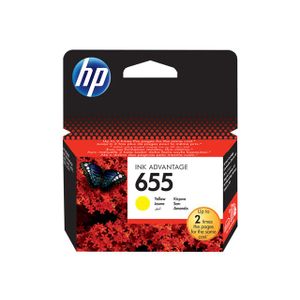 HP tinta 655 CZ112AE#BHK, 600p, žuta