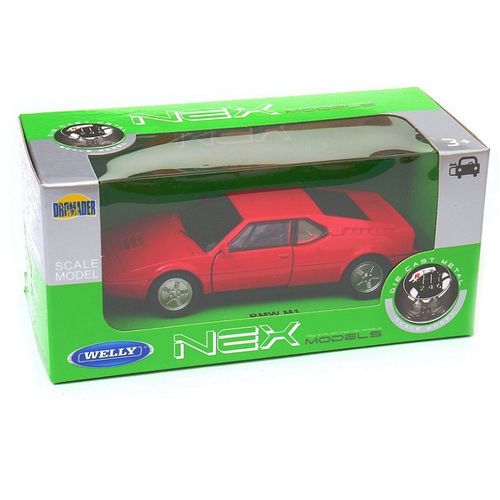 BMW M1 crveni 1:34 slika 5