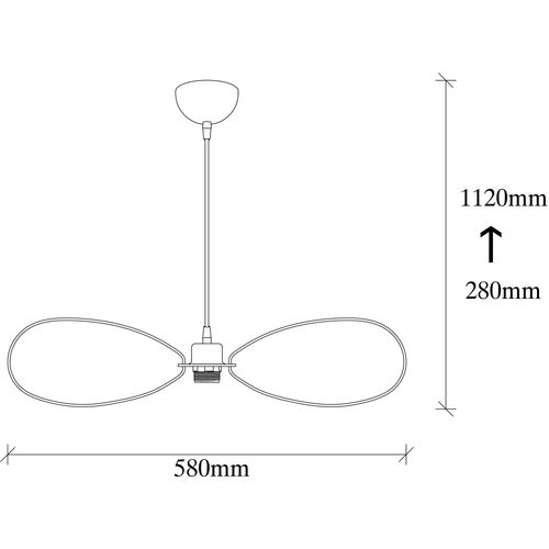 Opviq Luster, 521SHN3408 slika 3