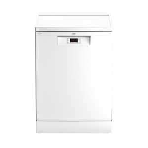 Beko BDFN 15430 W Mašina za pranje sudova, samostojeća, SelFit,  GlassShield,  WaterSafe™,  14 kompleta, širina 59.8 cm
