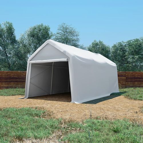 Skladišni Šator od PVC-a 550 g/m² 3x6 m Bijeli slika 19