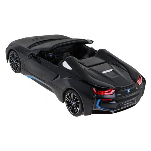 Licencirani auto na daljinsko upravljanje BMW I8 Roadster 1:12 RASTAR - crni slika 3