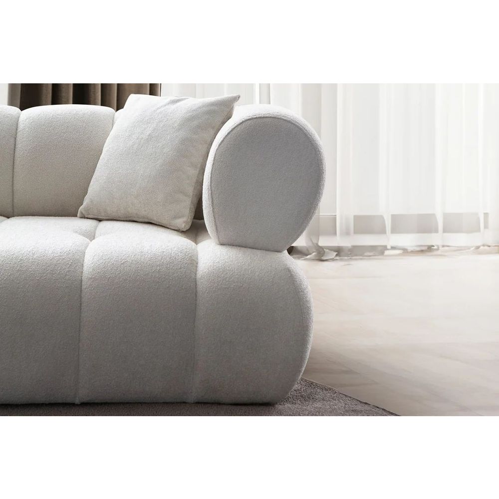 Ugaona Sofa Petra Lijeva - Bijela slika 7