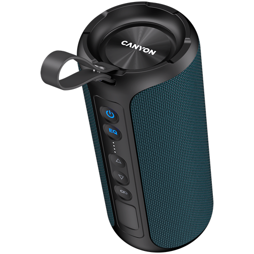 CANYON OnMove 15 Bluetooth Zvučnik, Tamno Plava, IPX6, 2x20W, 2600mAh Baterija, EQ, TWS, AUX, Hands-free slika 1