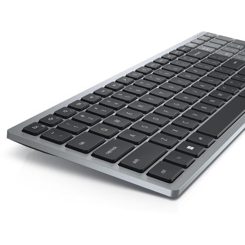 DELL KB740 Compact Multi-device US wireless tastatura siva slika 5