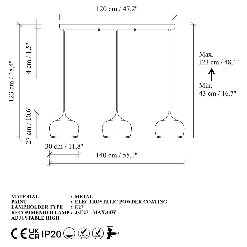 Luster Z10 – 214 – Crna boja slika 7