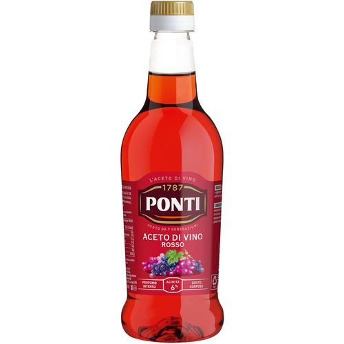 Ponti prirodno vinsko sirće crveno 0,5 l  slika 1