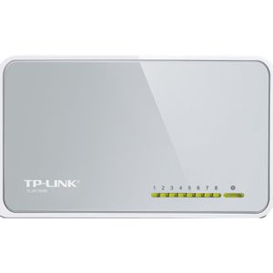 TP-Link TL-SF1008D, 8-Port RJ45 10/100Mbps Switch