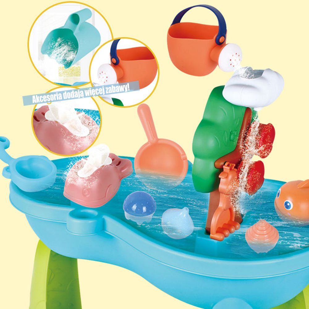 Woopie vodeni stol 2u1 sandbox waterfall 10 kom. slika 4
