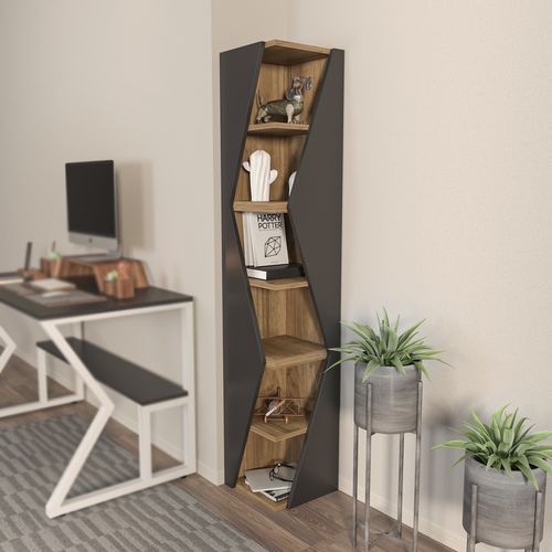 Arrow - Black, Walnut Black
Walnut Bookshelf slika 3