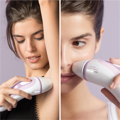 Braun IPL Silk-ekspert Pro 3 PL3132 Fotoepilator koji uključuje 3 nastavka: preciznu glavu, brijač Venus i torbicu, 300.000 impulsa slika 4