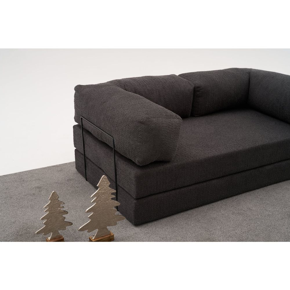 Comfort - Antracitna v2 Troosna Sofa slika 3