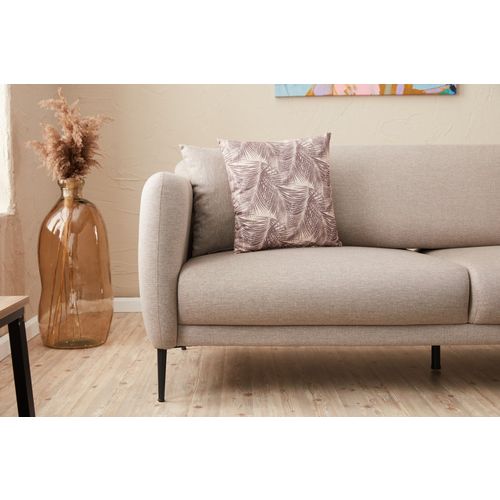 Atelier Del Sofa Trosjed na razvlačenje, Krem, Venus 3-Seat - Cream slika 5