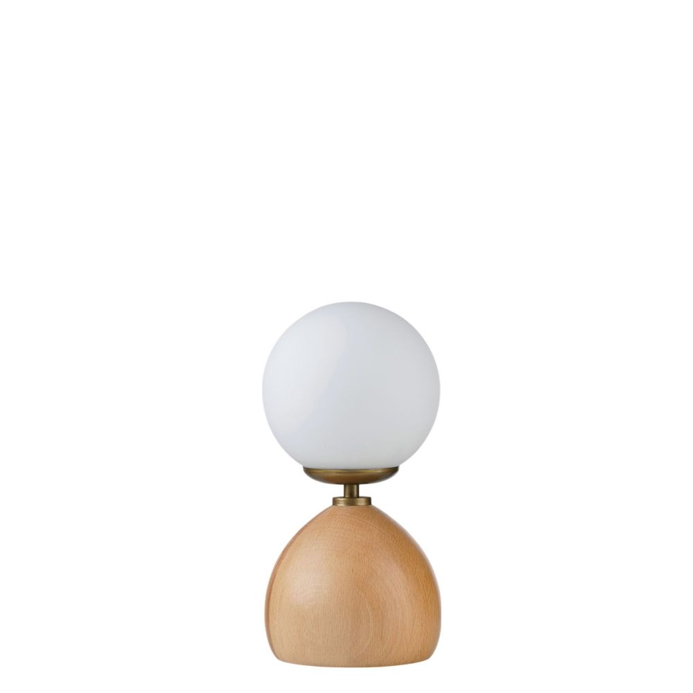 Lampa za sto 8898-7 u bijeloj, crnoj i hrastovoj boji slika 4