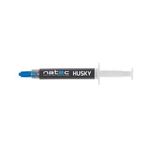 Natec NPT-1324 HUSKY, Thermal Grease, 4g capacity, Thermal conductivity 4.63 W/mK, Working Temperature -30°C to +280°C, Grey slika 1