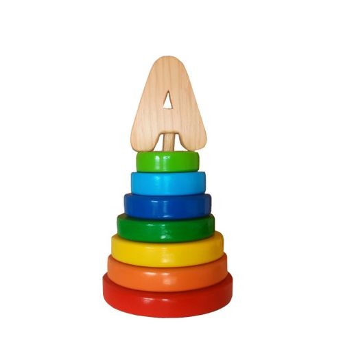 Woody Fashion Igračka Toddler - Rainbow slika 2