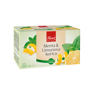 Franck čaj Menta & Limunska korica 40g