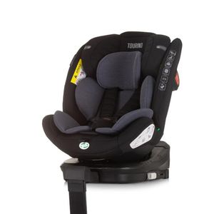 Chipolino autosjedalica I-SIZE 40-150 cm ISOFIX 360 "TOURINO" obsidian