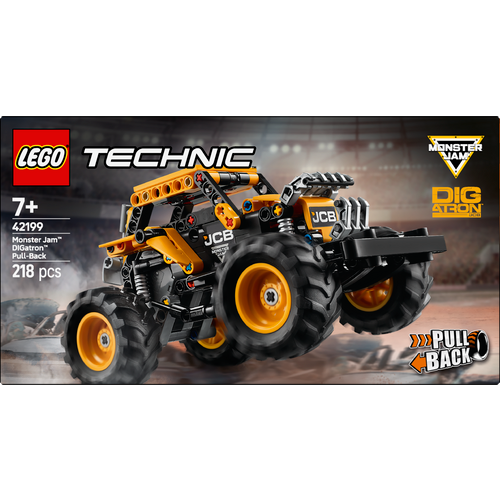 LEGO® TECHNIC™ 42199 Monster Jam™ DIGatron™ na povlačenje slika 5