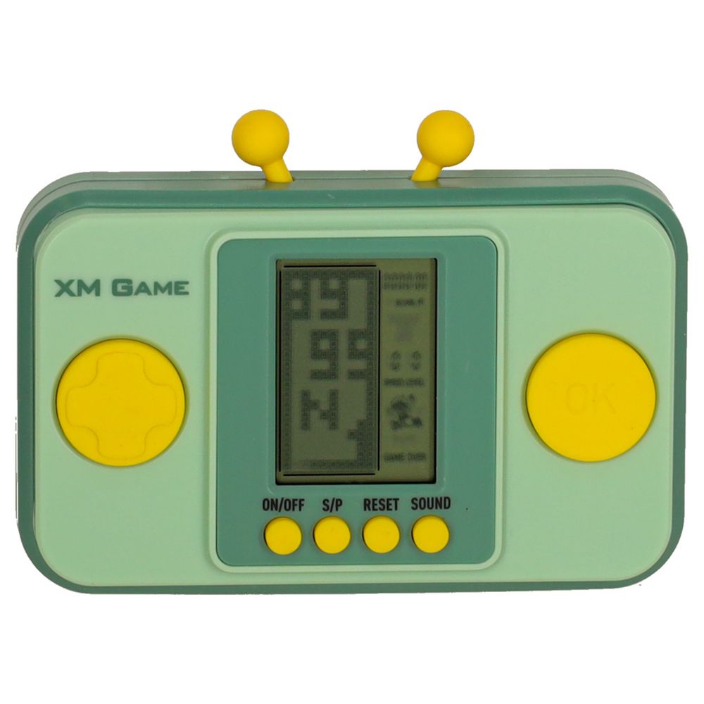 Elektronička igračka tetris zvučna igra zelena slika 2
