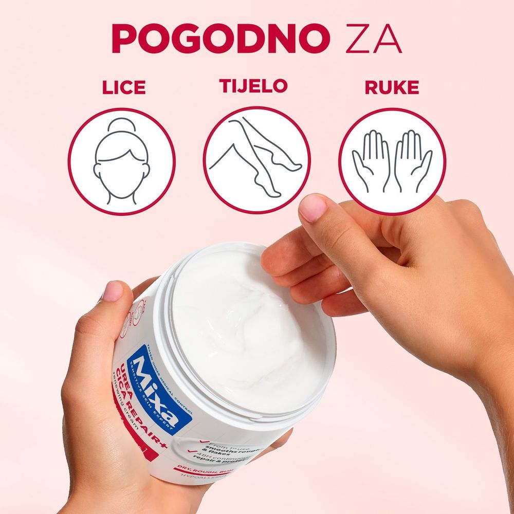 Mixa Urea Cica Repair Obnavljajuća krema za suhu kožu 400ml slika 7