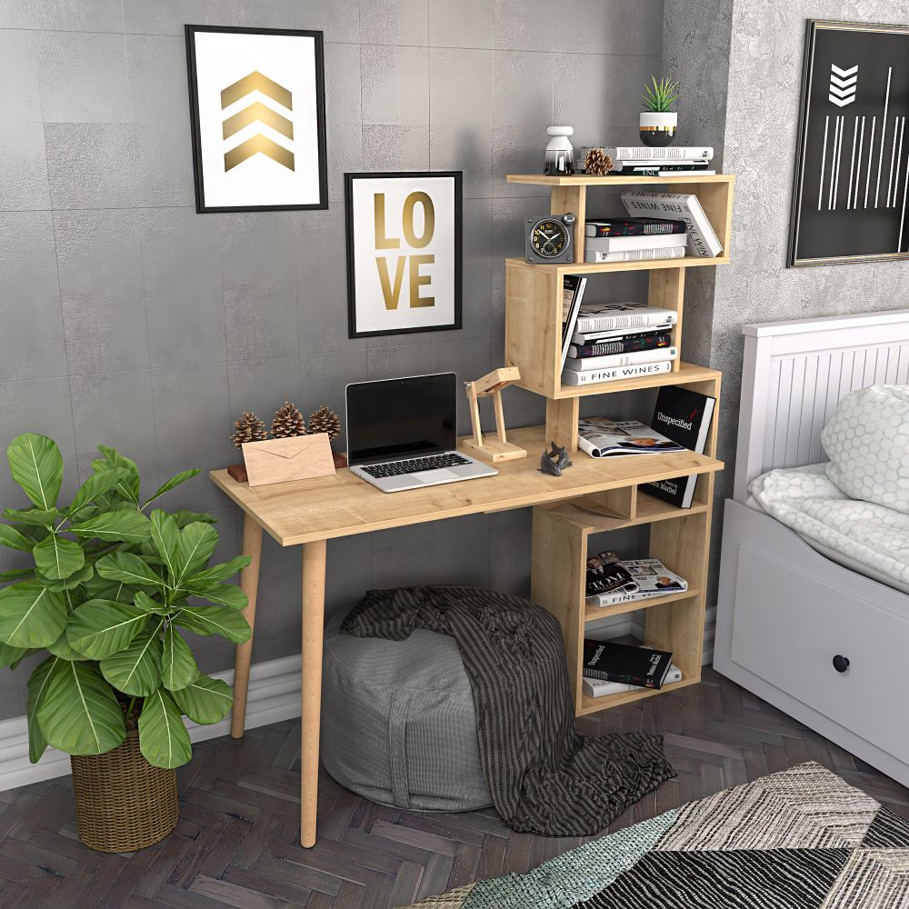 Radni stol Vina - Oak Oak slika 2