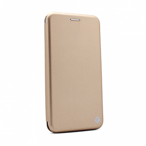 Torbica Teracell Flip Cover za Huawei P Smart 2021 zlatna