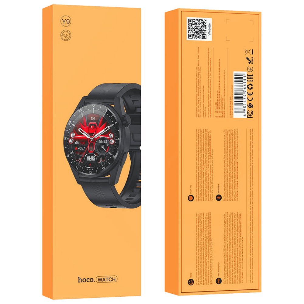 hoco. Sat pametni, Hoco Y9, 1.36" zaslon, Bluetooth, IP68 slika 2