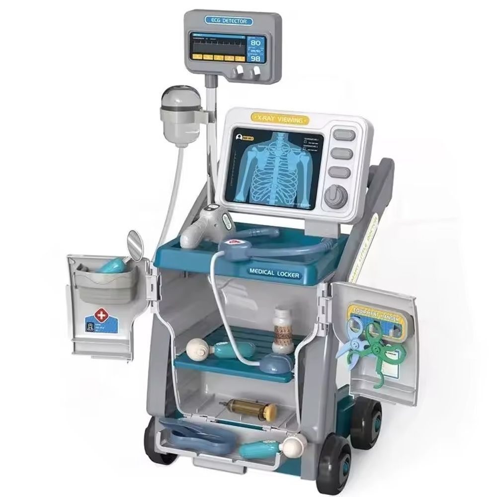 Doktorski set instrumenata Medical Cart, 1 kom slika 3