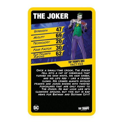 TOP TRUMPS - SPECIJALNO IZDANJE - BATMAN slika 5