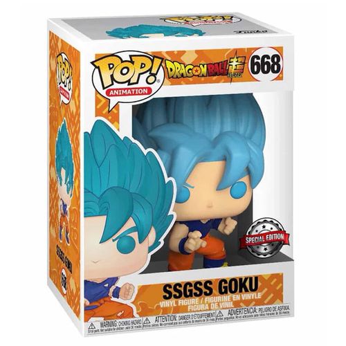 POP figure Dragon Ball Super SSGSS Goku Exclusive slika 2