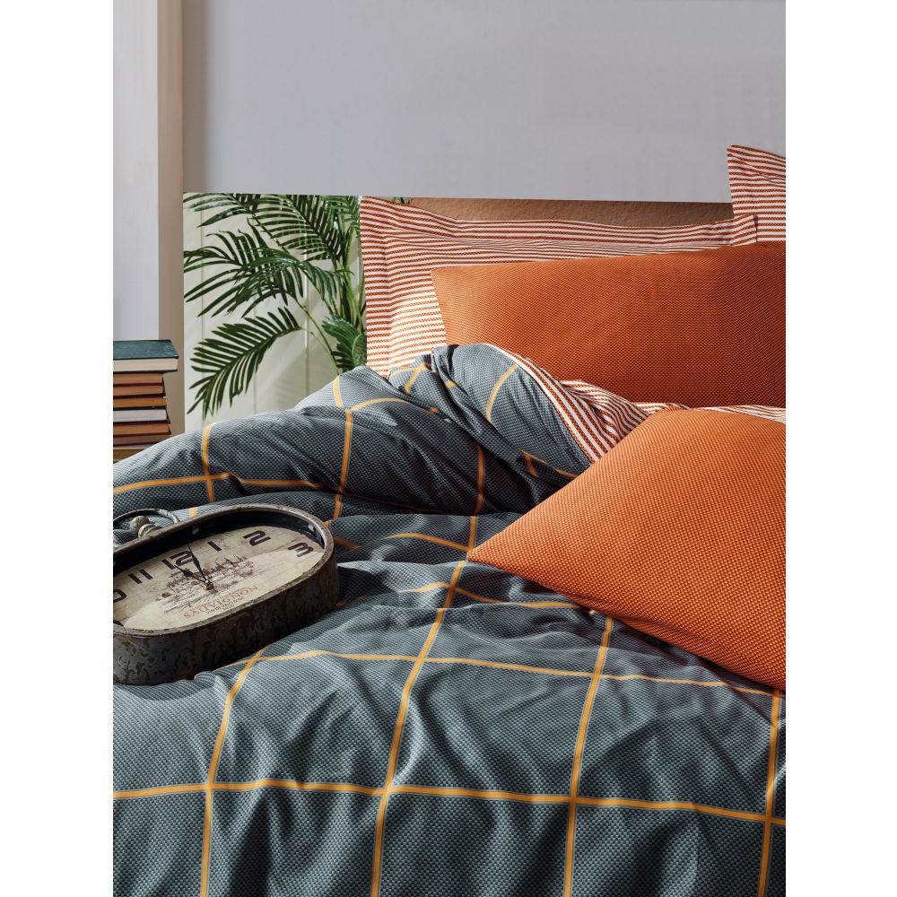 Stark - Cinnamon Cinnamon
Dark Blue Ranforce King Quilt Cover Set (FR) slika 2