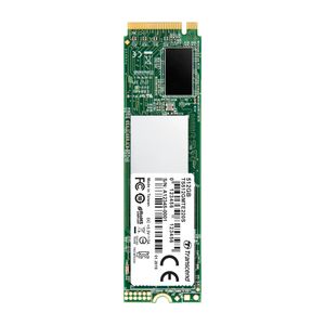 Transcend TS512GMTE220S M.2 NVMe 512GB SSD, 3D NAND flash, Read up to 3,500 MB/s, Write up to 2,800 MB/s, 2280