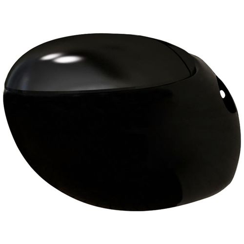 Novi zidni WC Crni jedinstven dizajn jaje slika 15