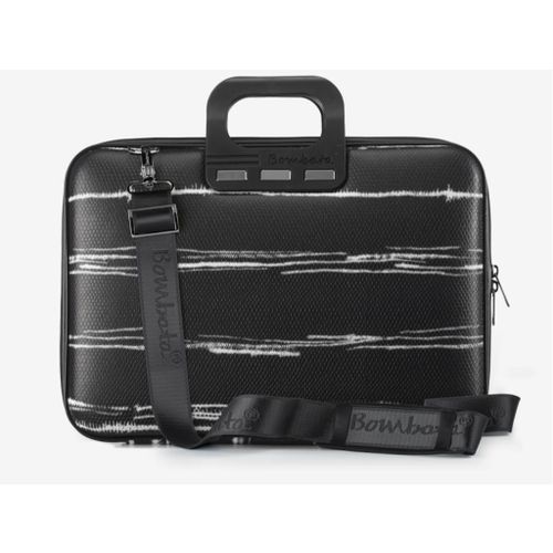 Torba BOMBATA Medio Black&White 13" Crna slika 1