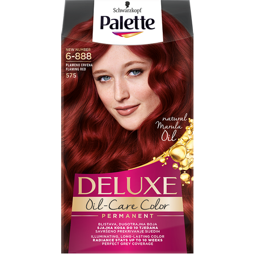 PALETTE DELUXE boja za kosu 6-888 (575) Plamteće crvena slika 1
