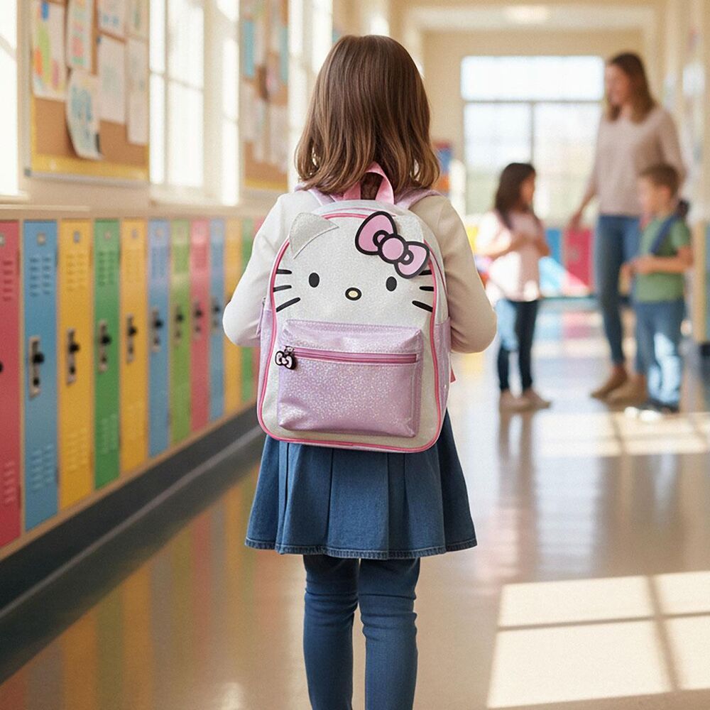 Hello Kitty ruksak 30 cm slika 11
