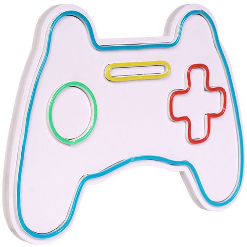 Play Station Gaming Controller - Blue Multicolor Decorative Plastic Led Lighting slika 6