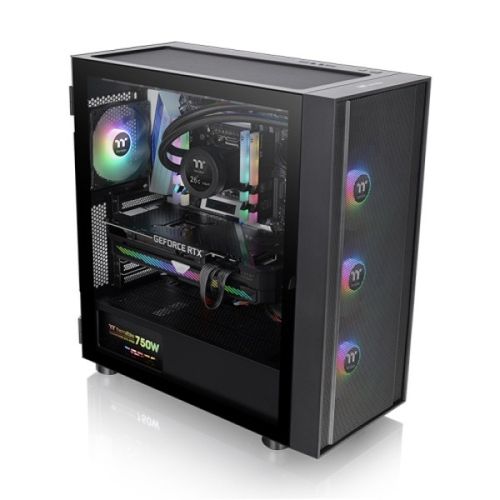 Kućište Thermaltake H570 TG ARGB x3/Black/Window/SPCC/TemperedGlass slika 3