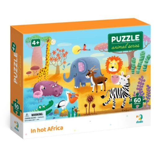 DODO Puzzle u Toploj Africi, 60 komada slika 1