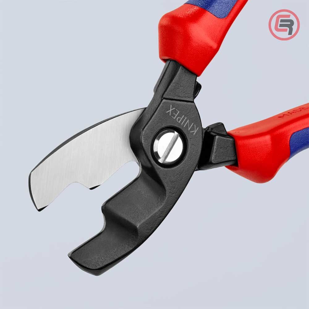 Knipex Škare Makaze Sa Dvostrukom Reznom Ivicom 200mm Za Kablove 70mm2 - 95 12 200 slika 5