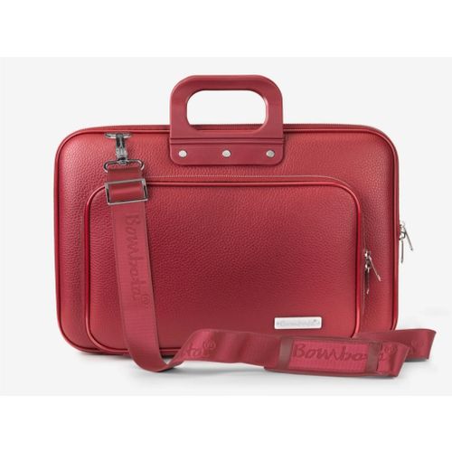 Torba BOMBATA Classic Plus 15 6" Borgogna red Crvena slika 1