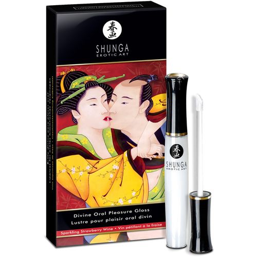 Shunga sjaj za usne jagoda Oral Pleasure Gloss slika 1